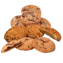 American of filled cookies